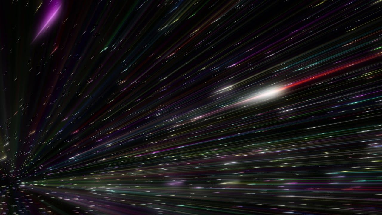 4K Live Wallpaper Stars Flight Motion Background