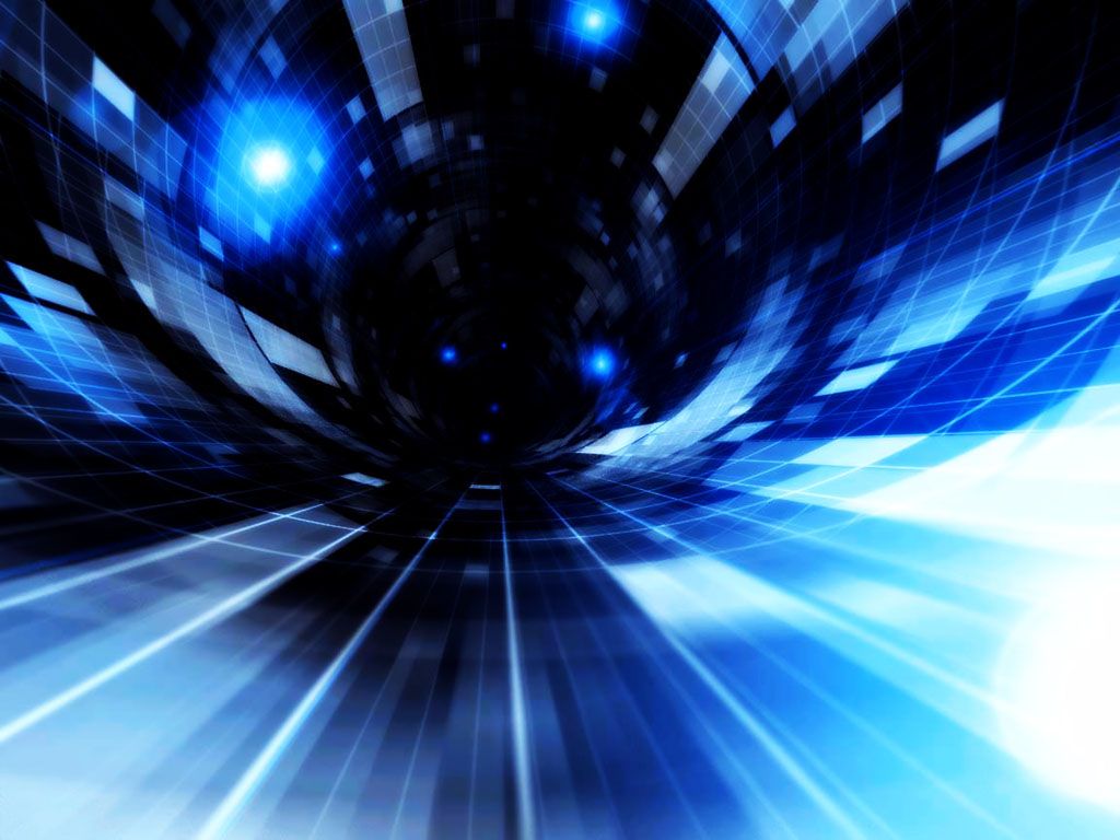 Hyperspace 3D Tunnel Blue < Abstractos < Galería < Fondos de Escritorio