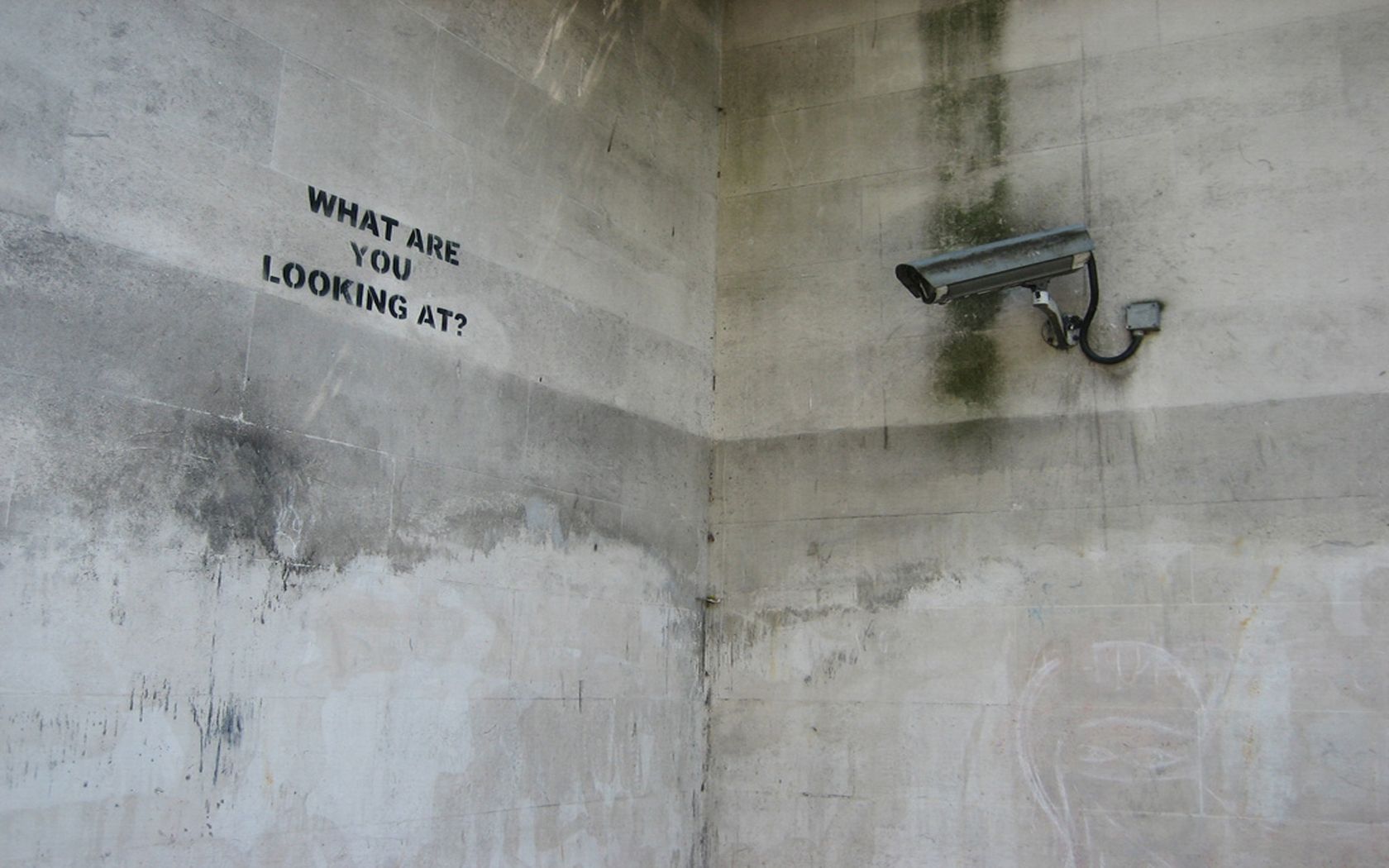 Banksy, security, surveillance wallpaper
