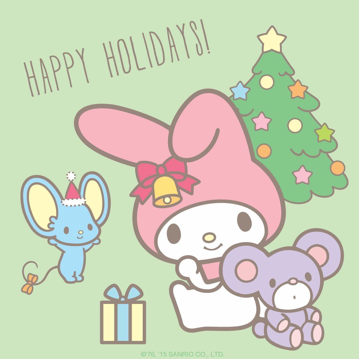 Christmas My Melody Wallpapers Wallpaper Cave