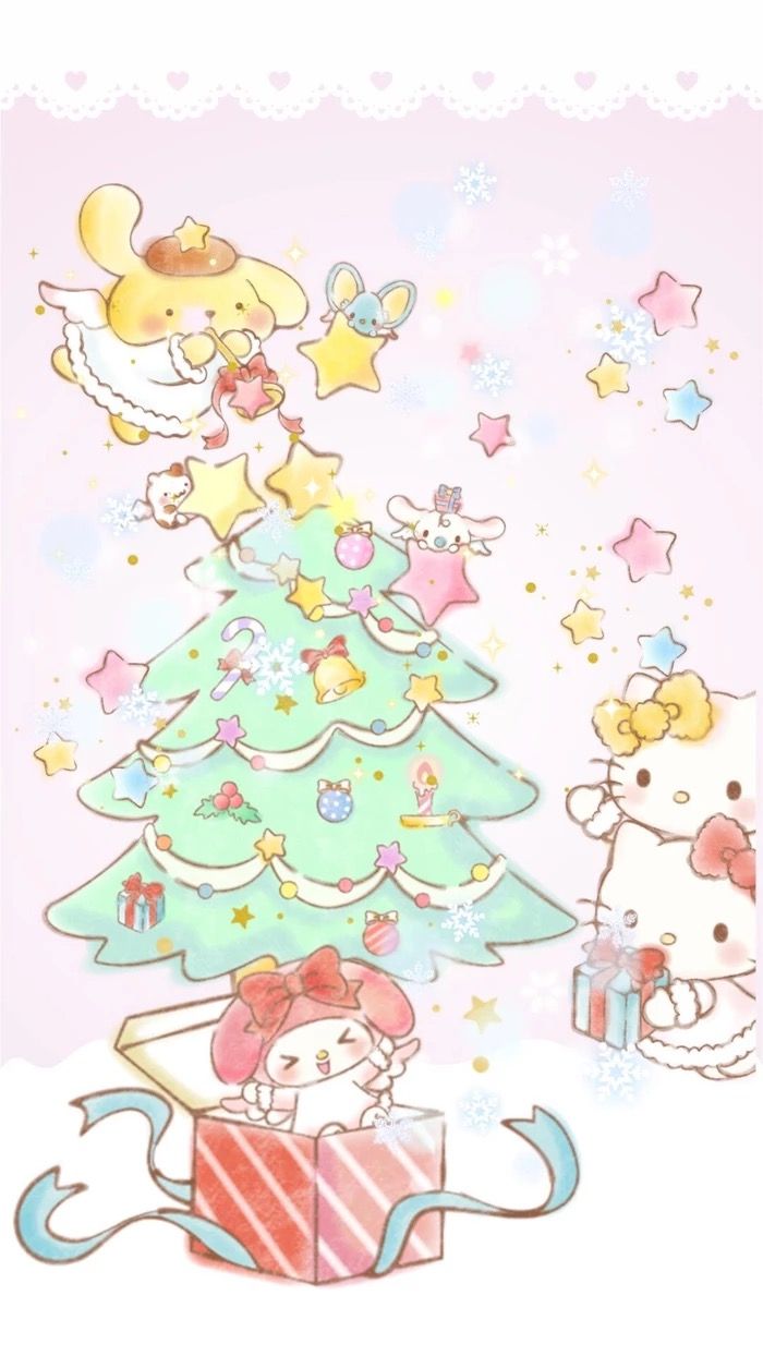 Christmas My Melody Wallpapers - Wallpaper Cave