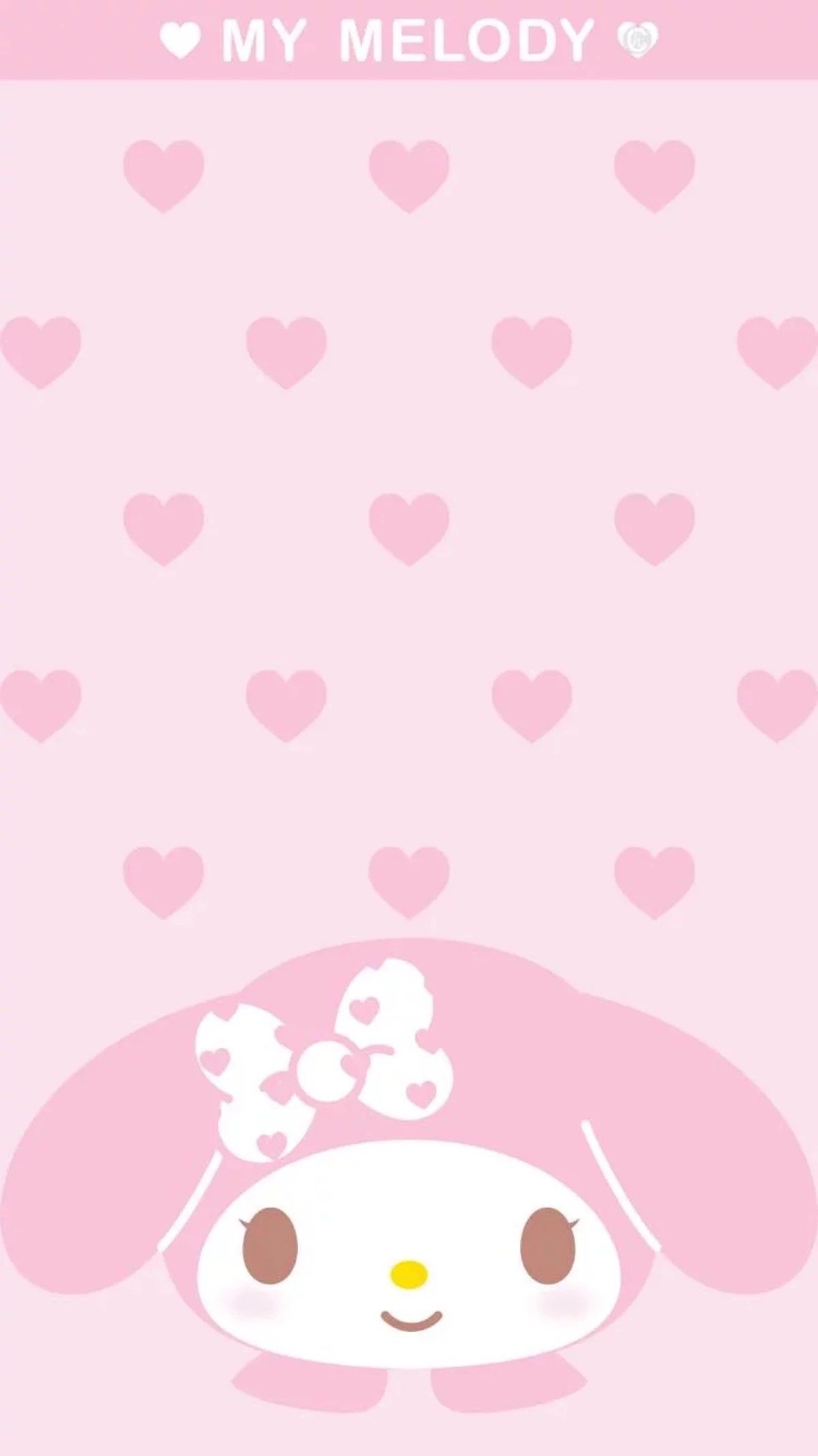 My Melody, iPhone Wallpaper, Hello Kitty, Sanrio, Chibi, Wallpaper My Melody HD Wallpaper