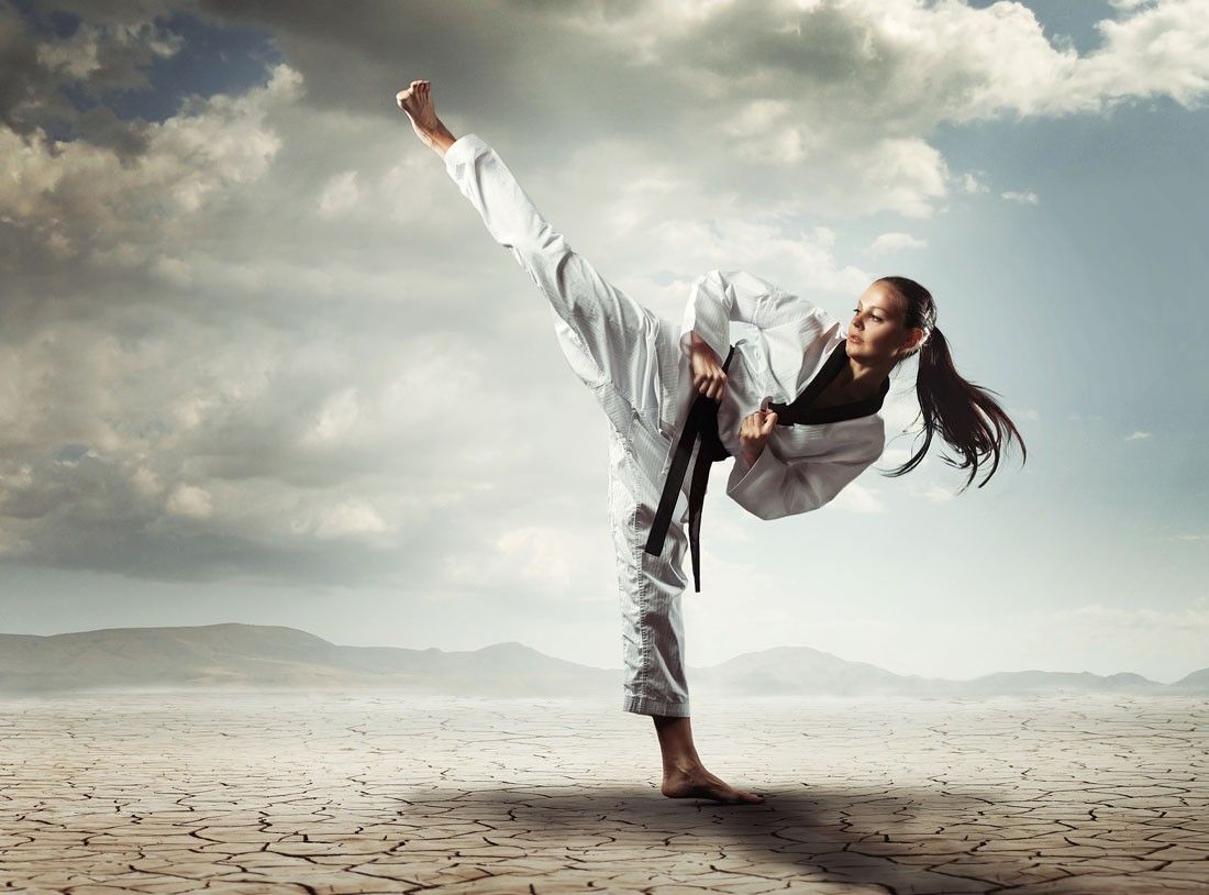 Karate Girl Kick. Martial arts training, Karate girl, Martial arts girl