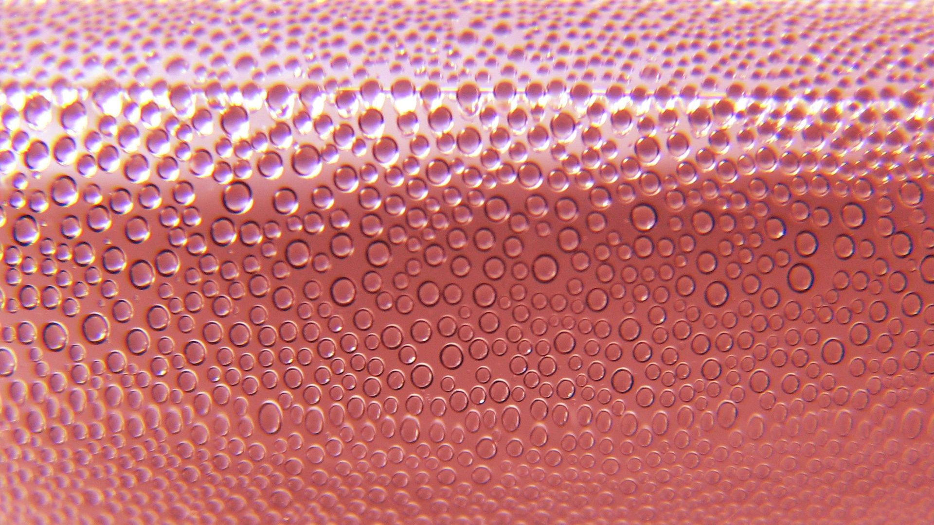 Free download Water drops on pink surface wallpaper 756171 [1920x1080] for your Desktop, Mobile & Tablet. Explore Pink Bubble Wallpaper. Wallpaper Bubbles, Colorful Bubbles Wallpaper, Samsung Bubbles Wallpaper