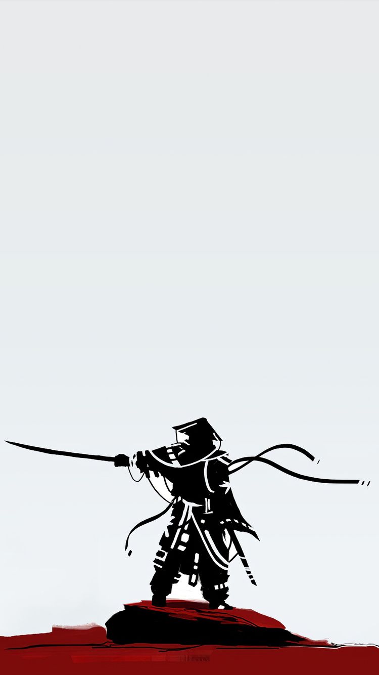 Samurai black dark red HD phone wallpaper  Peakpx