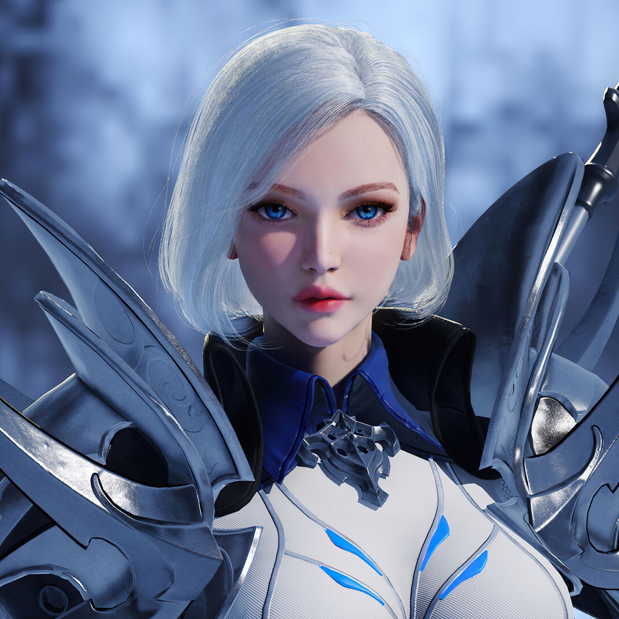 Ice Warrior 4k iPad Air HD 4k Wallpaper, Image, Background, Photo and Picture