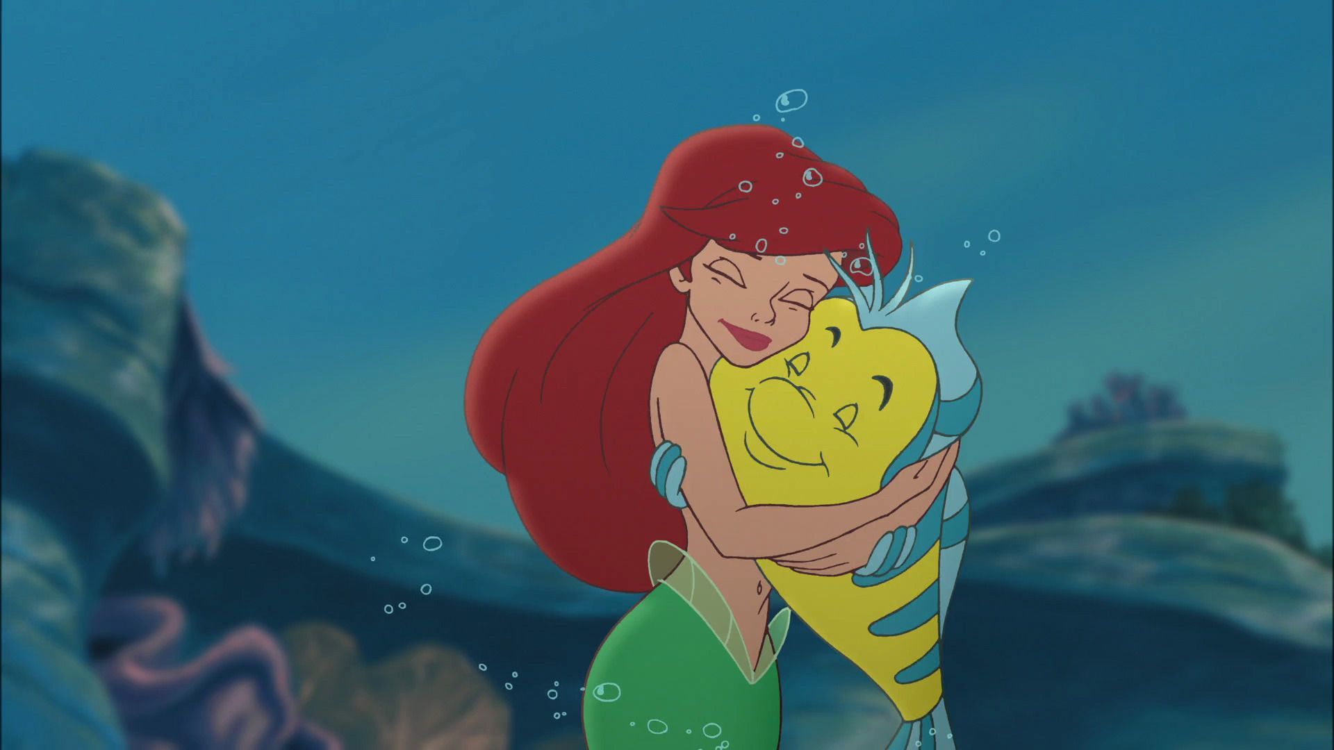 Ariel And Eric Little Mermaid 2 Wallpapers Wallpaper Cave