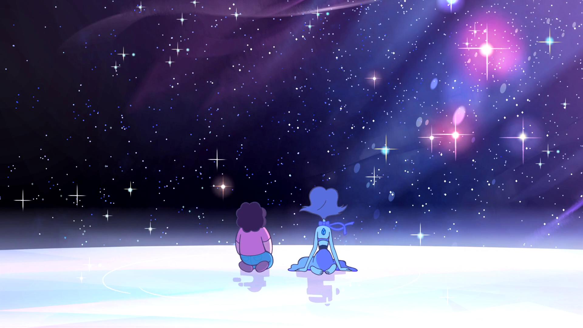 Made a wallpaper of Steven and Lapis(1920x1080).Enjoy!