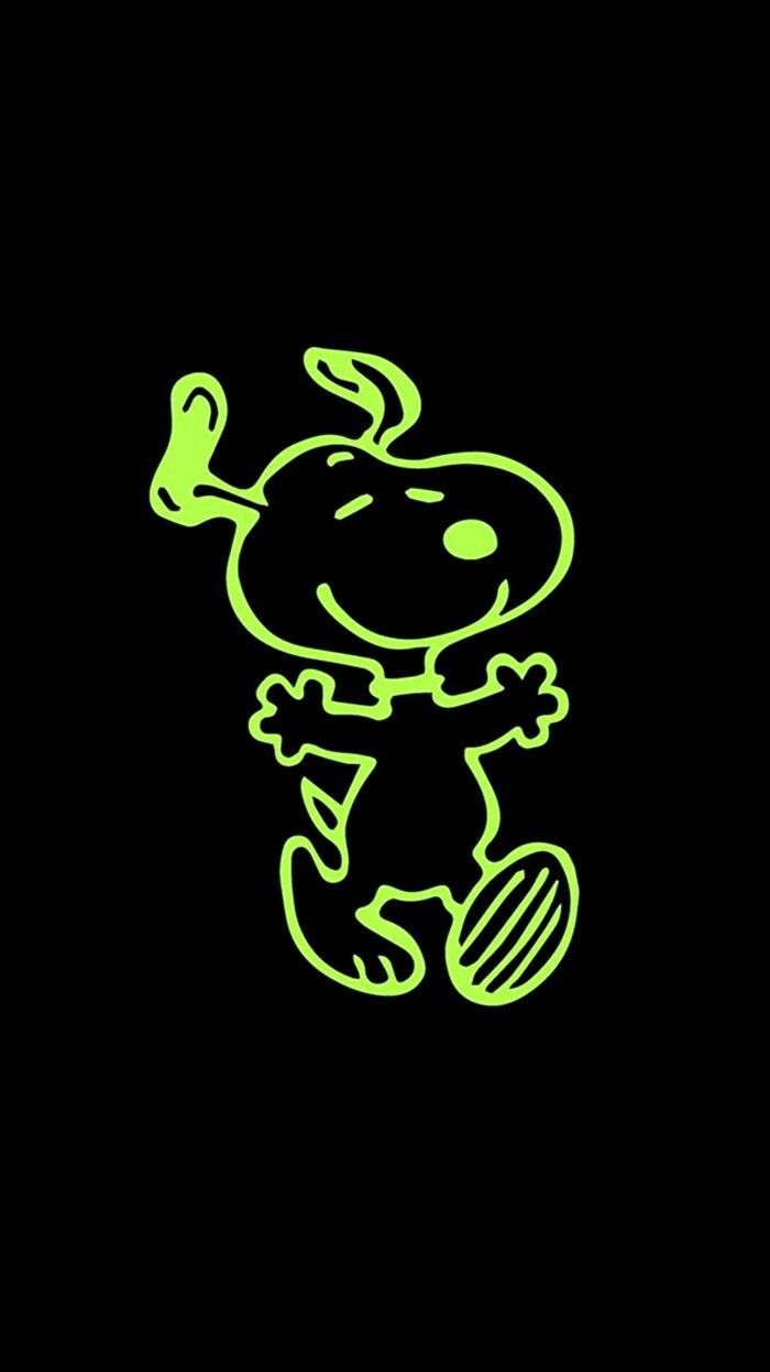 Neon snoopy.. . .I'm not sure I've ever told you this. .. .but you like a lot of things my grandma liked. Snoopy wallpaper, Snoopy picture, Snoopy image