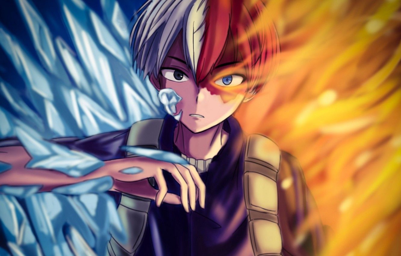 Wallpaper My Hero Academia, Boku No Hero Academy, Todoroki Shoto, My Hero Academy image for desktop, section сёнэн