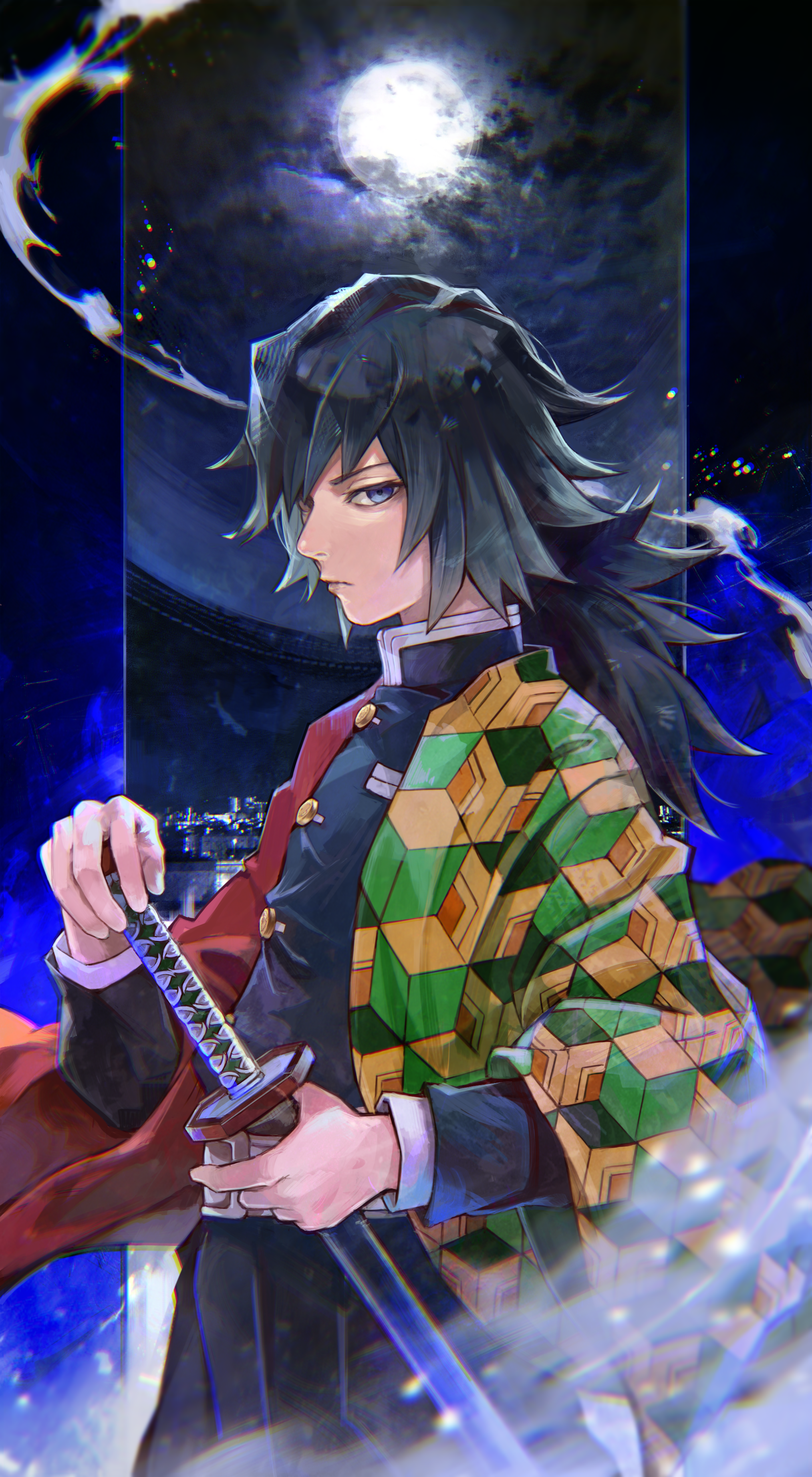 Demon Slayer Giyu Wallpaper Giyu Tomioka Water Hashira Of Kimetsu No Demon Slayer Giyu Wallpaper Giyu Tomioka Water Hashira Of Kimetsu No