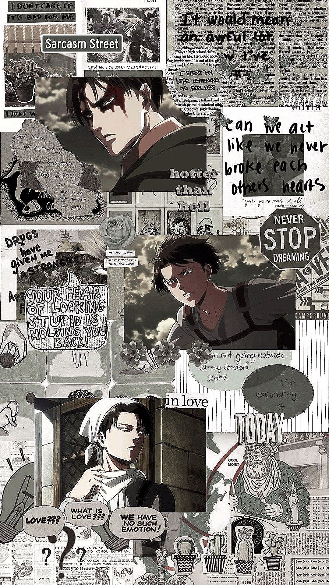Shingeki no Kyojin.. Levi Ackerman. Cute anime wallpaper, Anime wallpaper iphone, Titans anime