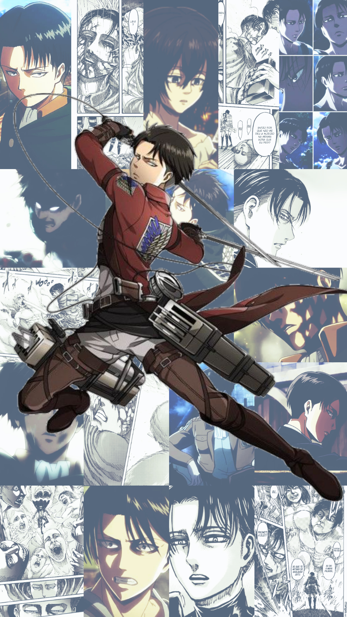 Levi Ackerman Phone Wallpaper