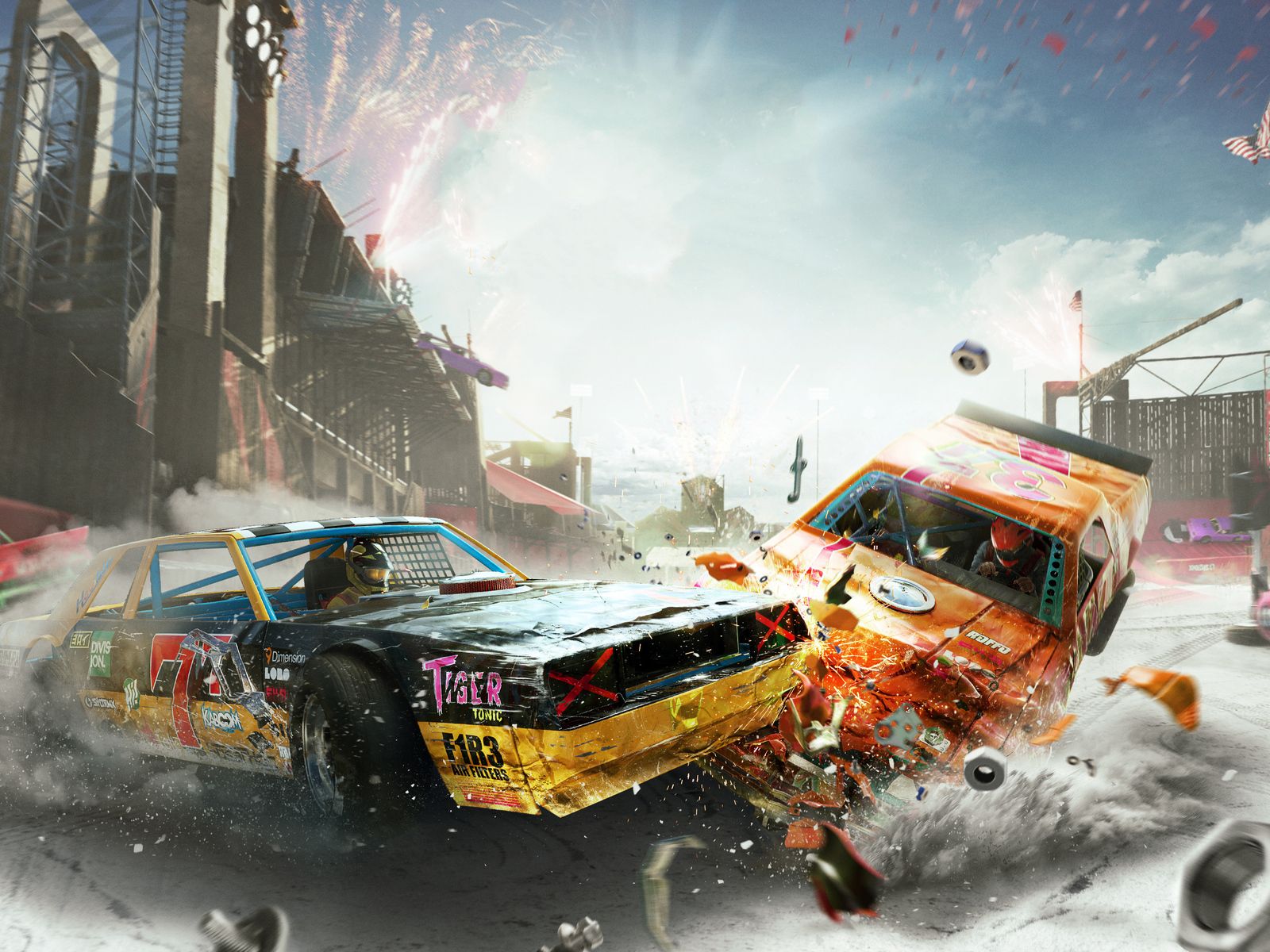 The Crew 2 Demolition Derby 4k 1600x1200 Resolution HD 4k Wallpaper, Image, Background, Photo and Picture