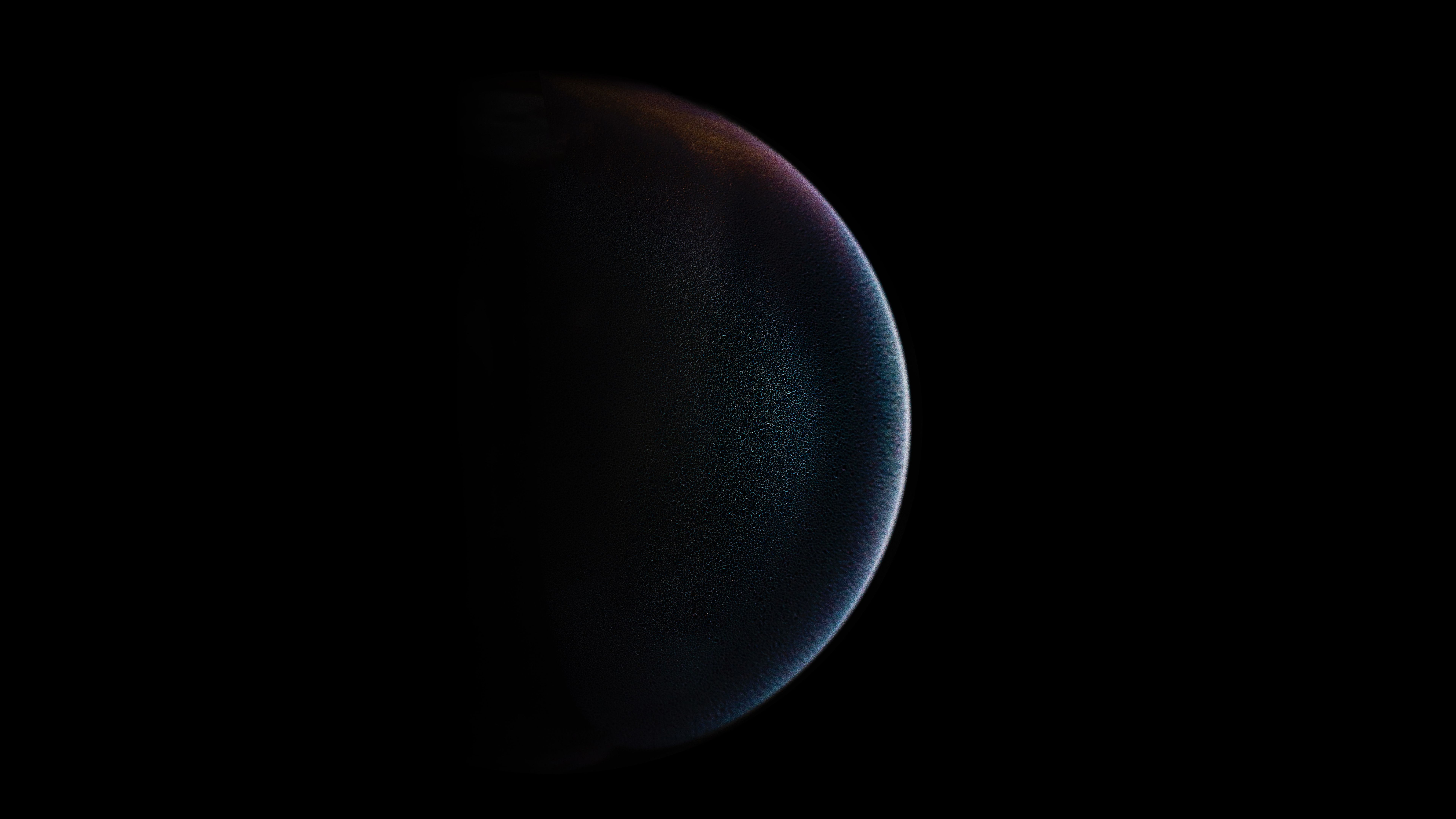 Planet Wallpaper 4K, Astronomy, Outer space, Dark, Black background, Space