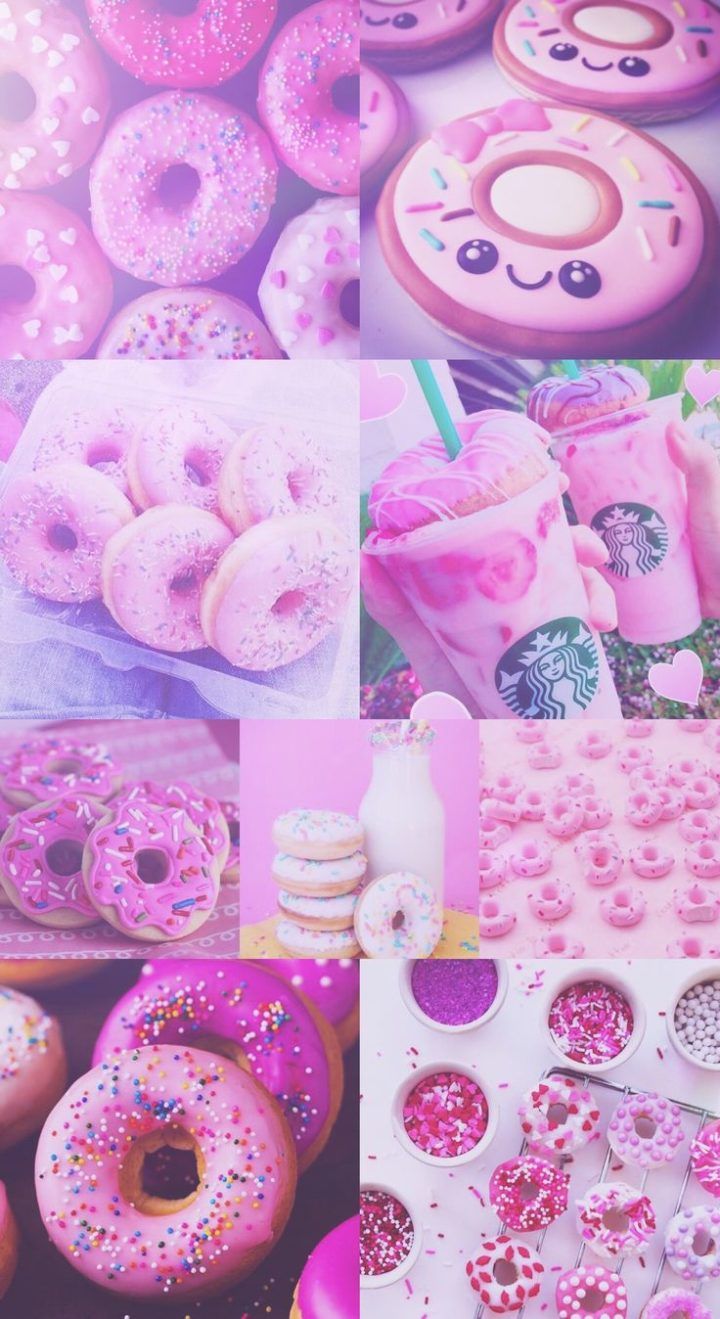 Aesthetic Donuts Wallpaper