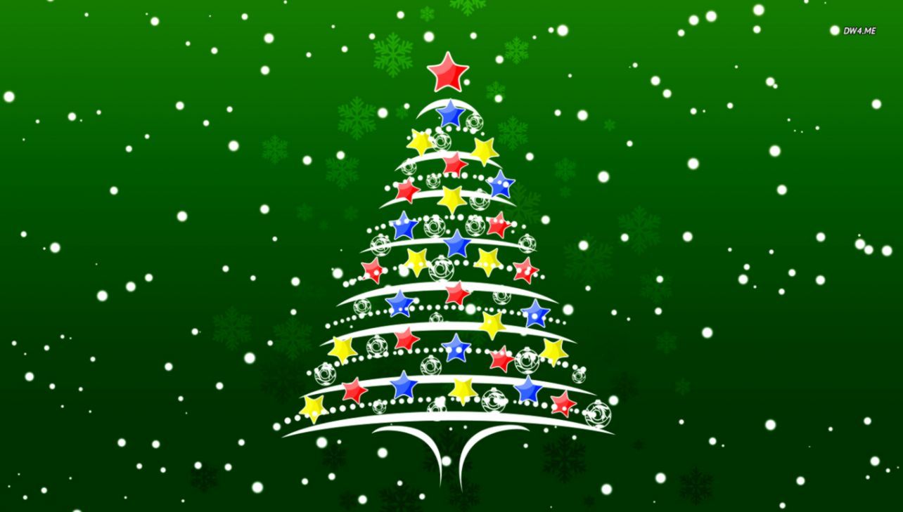 Christmas Tree Abstract Wallpapers