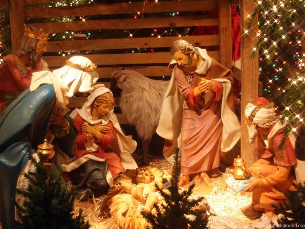 Beautiful Christmas Nativity HD Wallpaper For Desktop Merry Christmas 2018 Wallpaper & Background Download