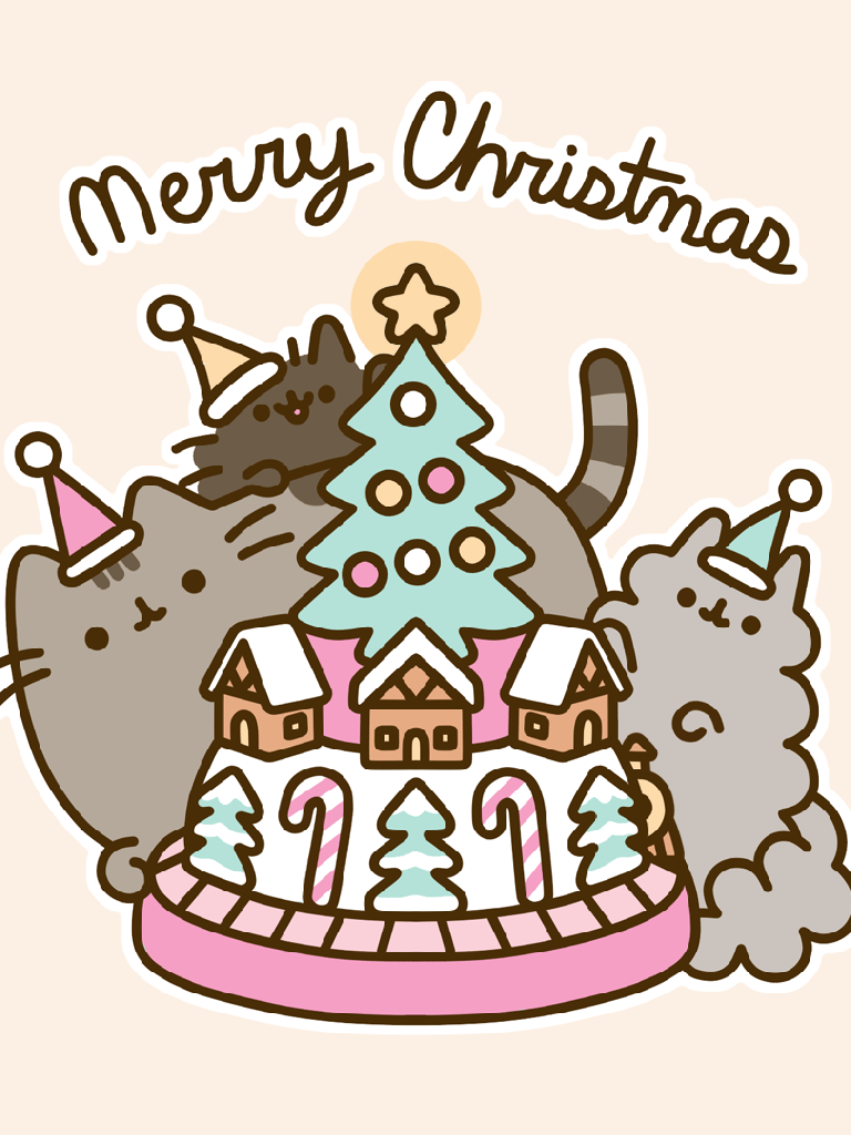 Free download Pusheen Merry Christmas Archives Pusheen [1080x1080] for your Desktop, Mobile & Tablet. Explore Pusheen Father's Day Wallpaper. Pusheen Father's Day Wallpaper, Snoopy Father's Day Wallpaper, Happy Father's Day Wallpaper