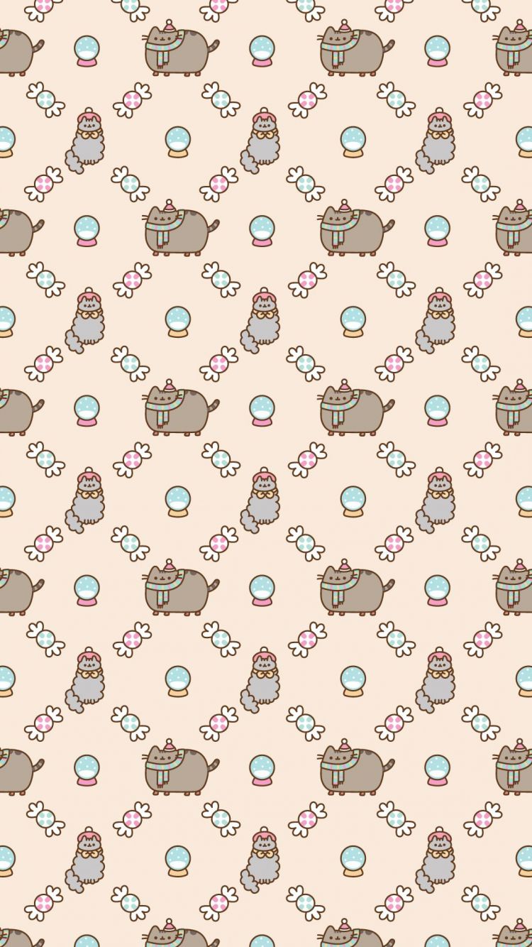 Pusheen Xmas Wallpapers - Wallpaper Cave