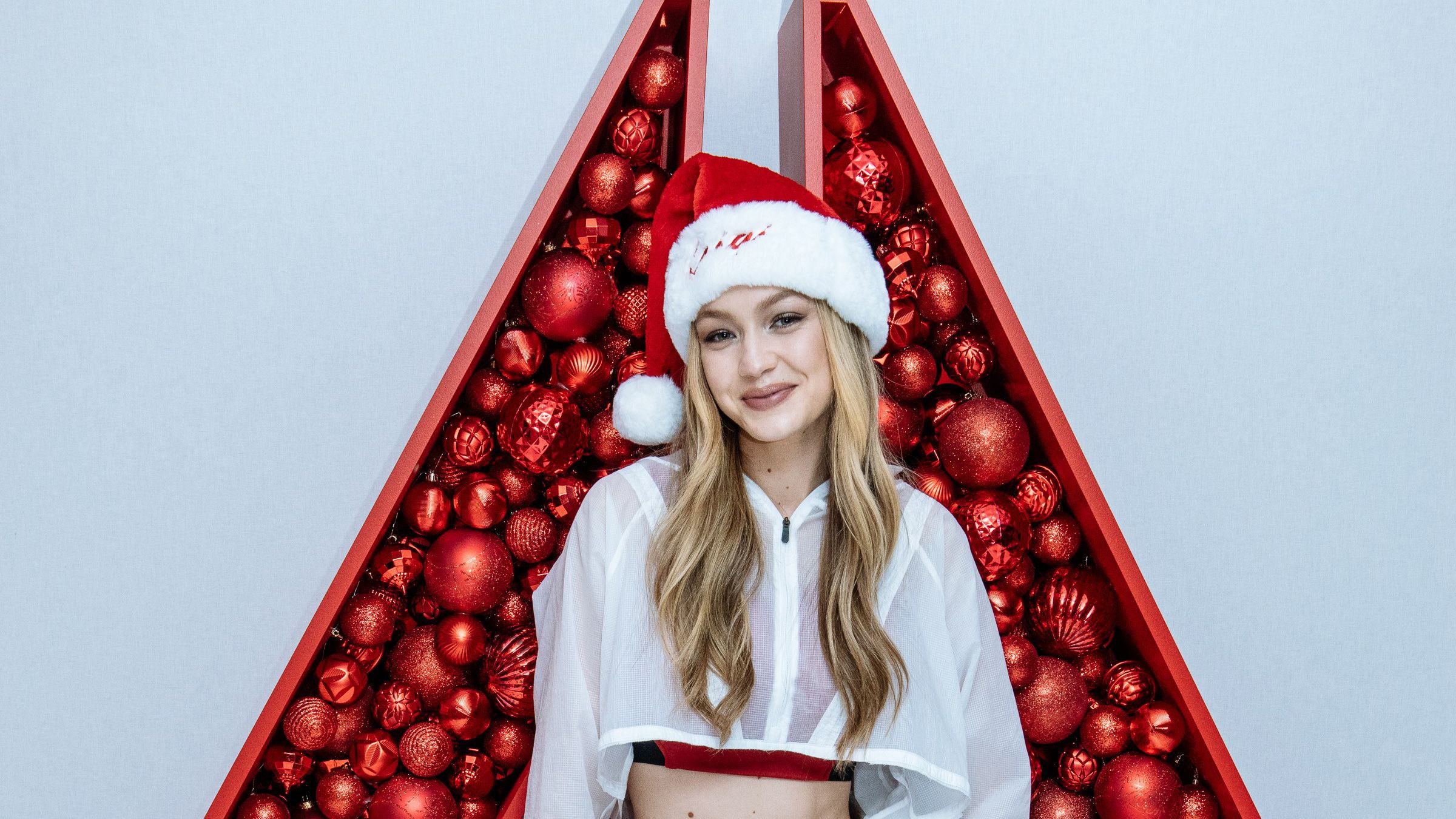 Gigi Hadid Reebok Christmas Event, HD Celebrities, 4k Wallpaper, Image, Background, Photo and Picture
