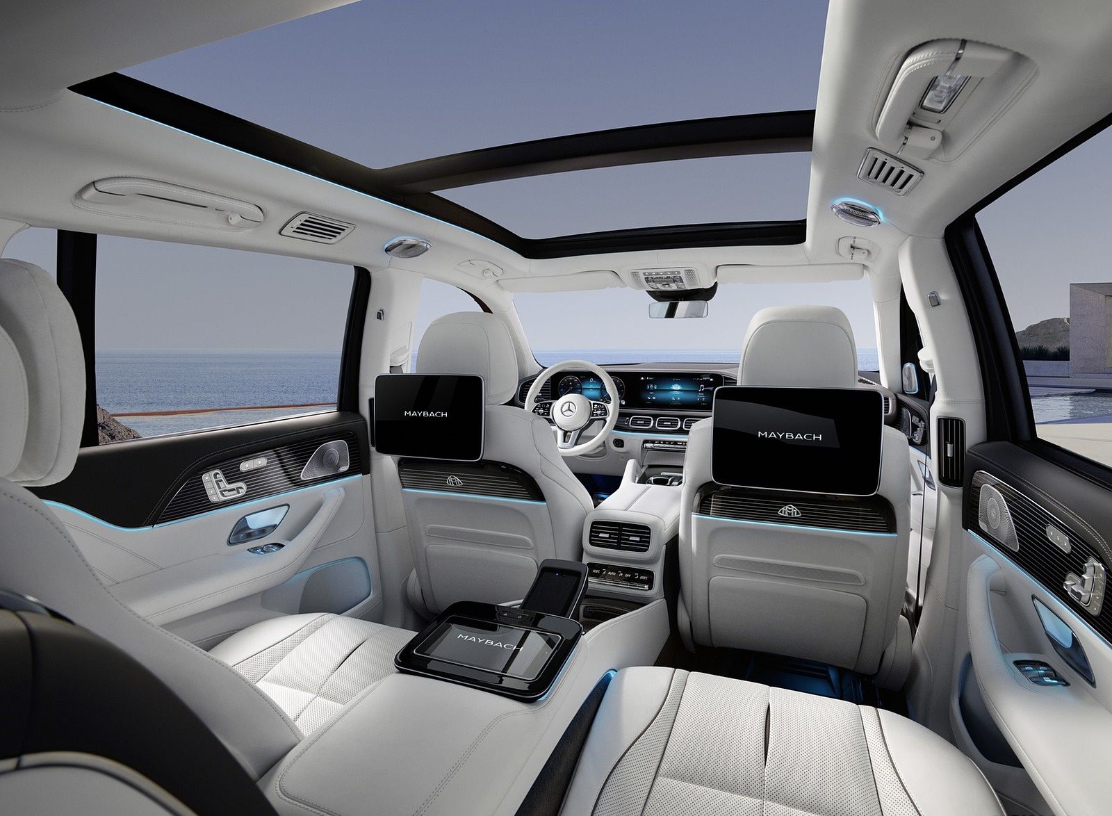 Mercedes Maybach GLS 600 Interior Wallpaper