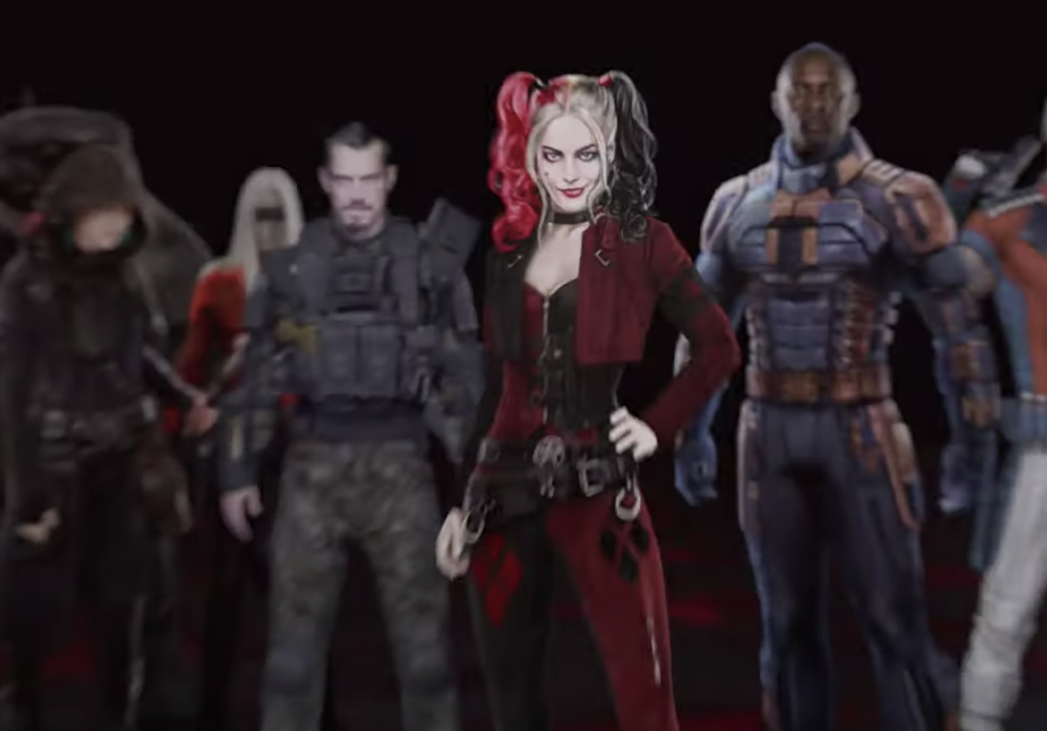 The first footage for 'The Suicide Squad' is here and it shows off a new look for Harley Quinn