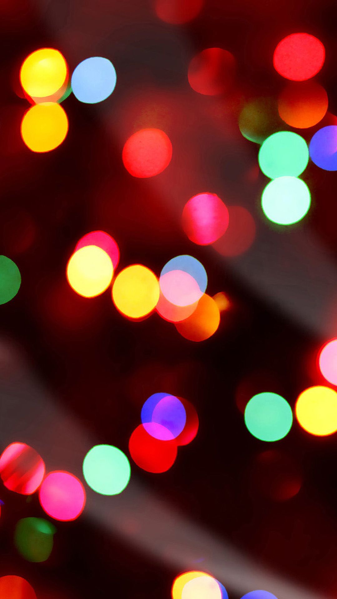 Christmas Lights iPhone Wallpaper