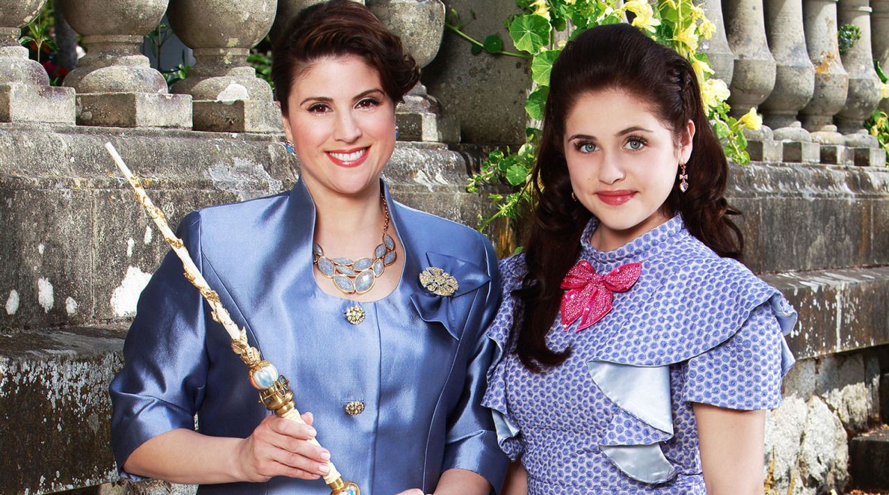 Disney's Descendants' Fairy godmother and her Daughter: Jane