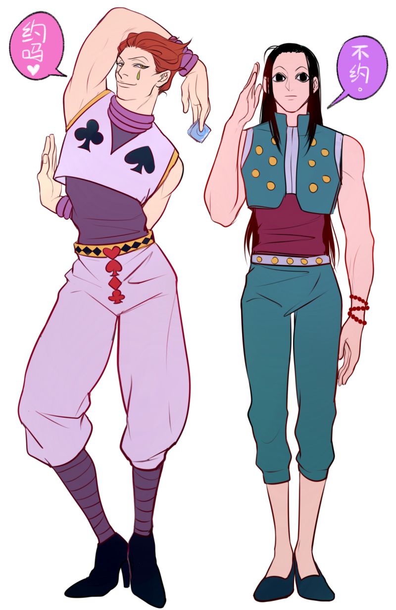 Hunter X Hunter Zoldyck x Hisoka. Hunter x hunter, Hunter anime, Hisoka
