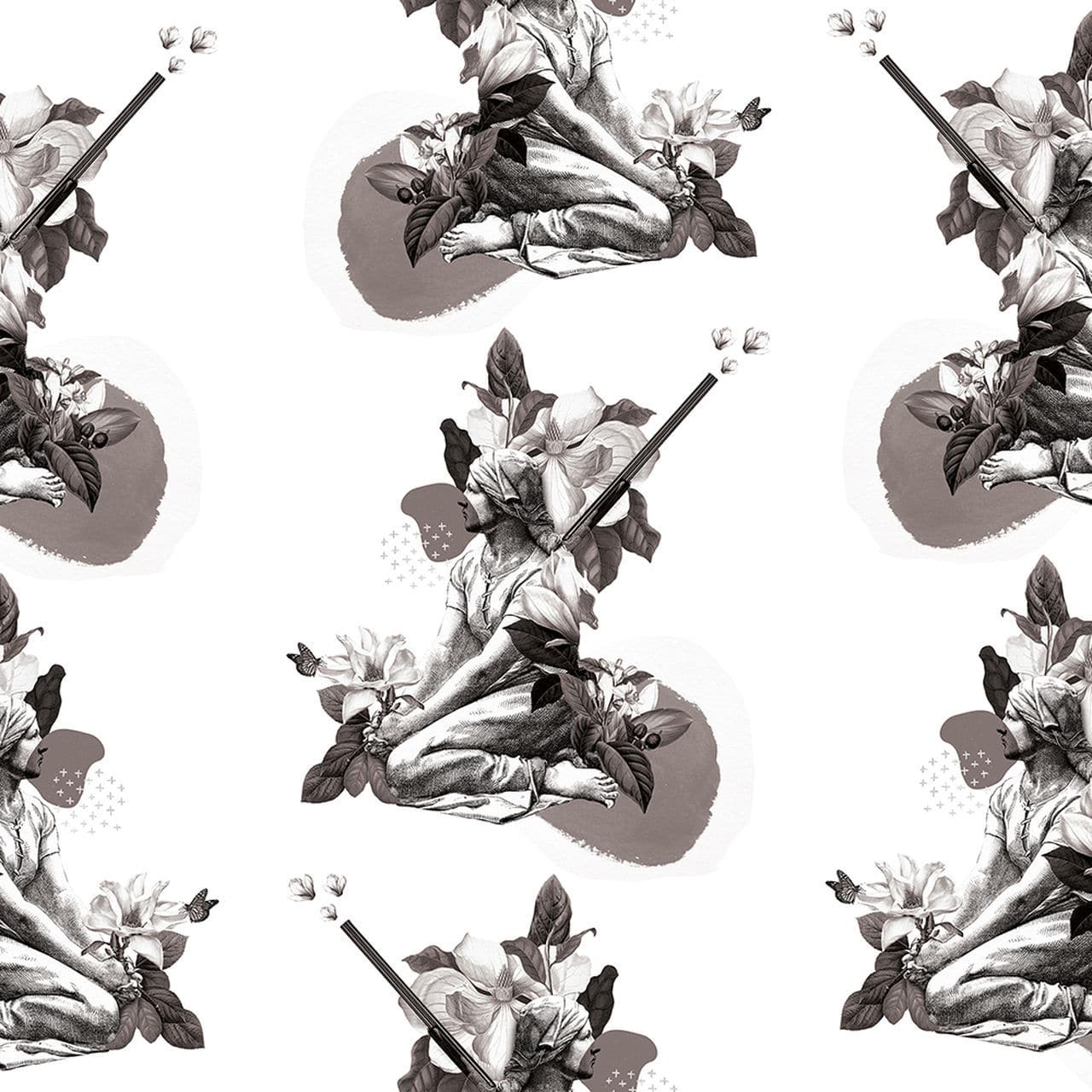 Contemporary Wallpaper SAUDADE / Scenic / Non Woven