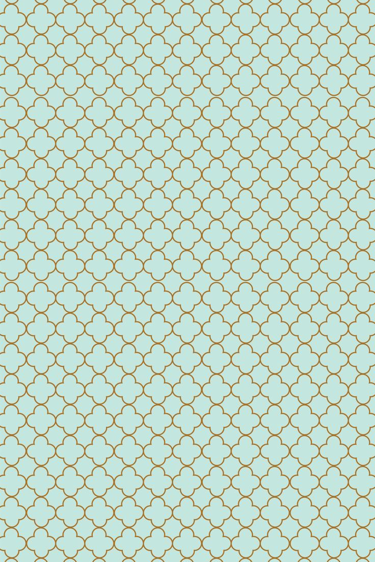 Mint and Gold Wallpaper