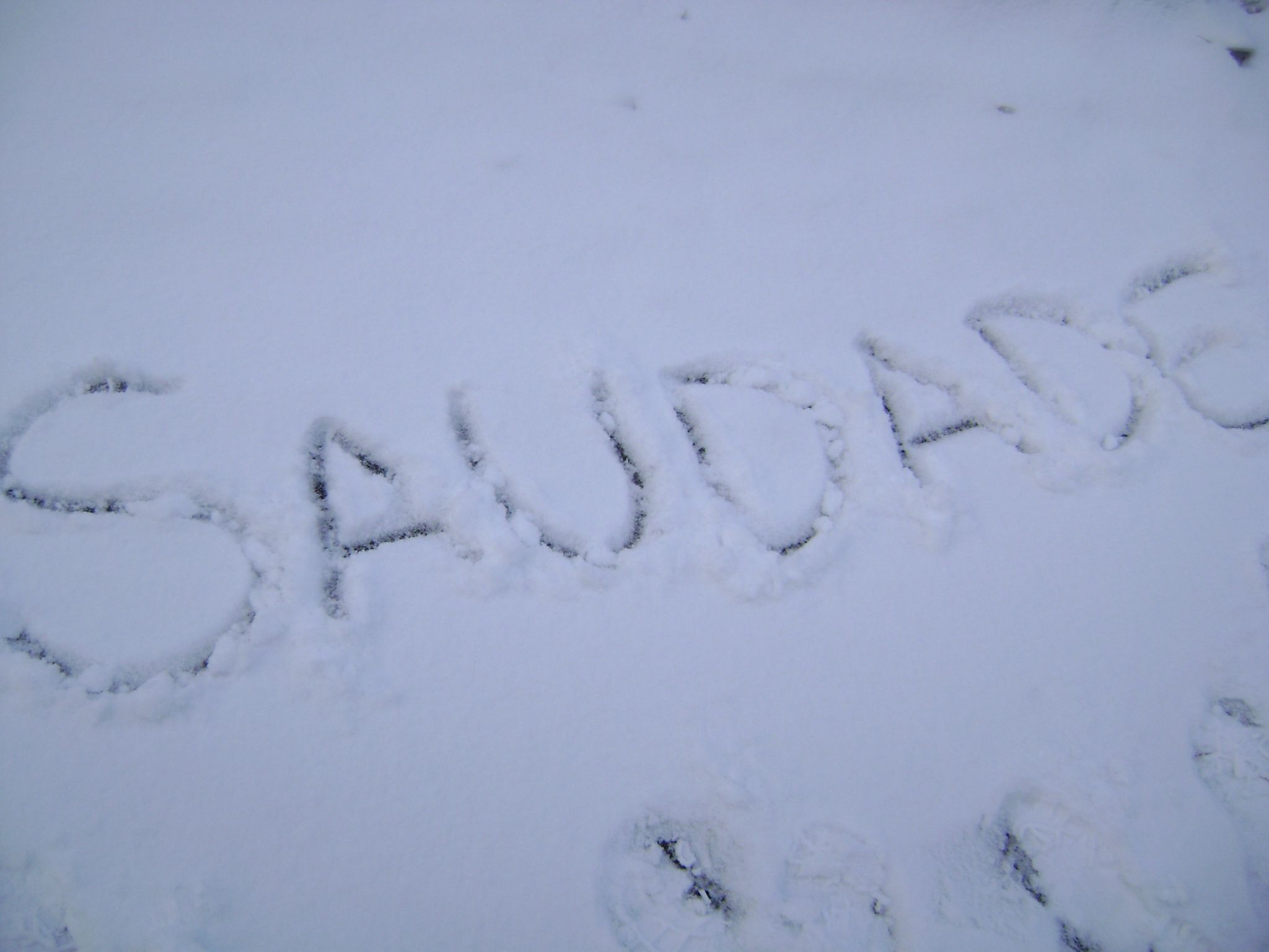 Palavra do dia: Saudade