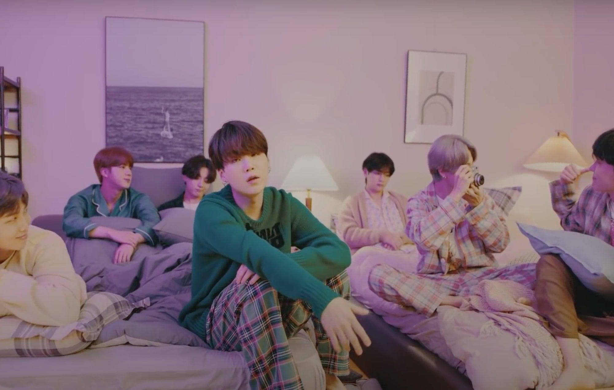 BTS get cosy in new 'on my pillow' version of 'Life Goes On' video