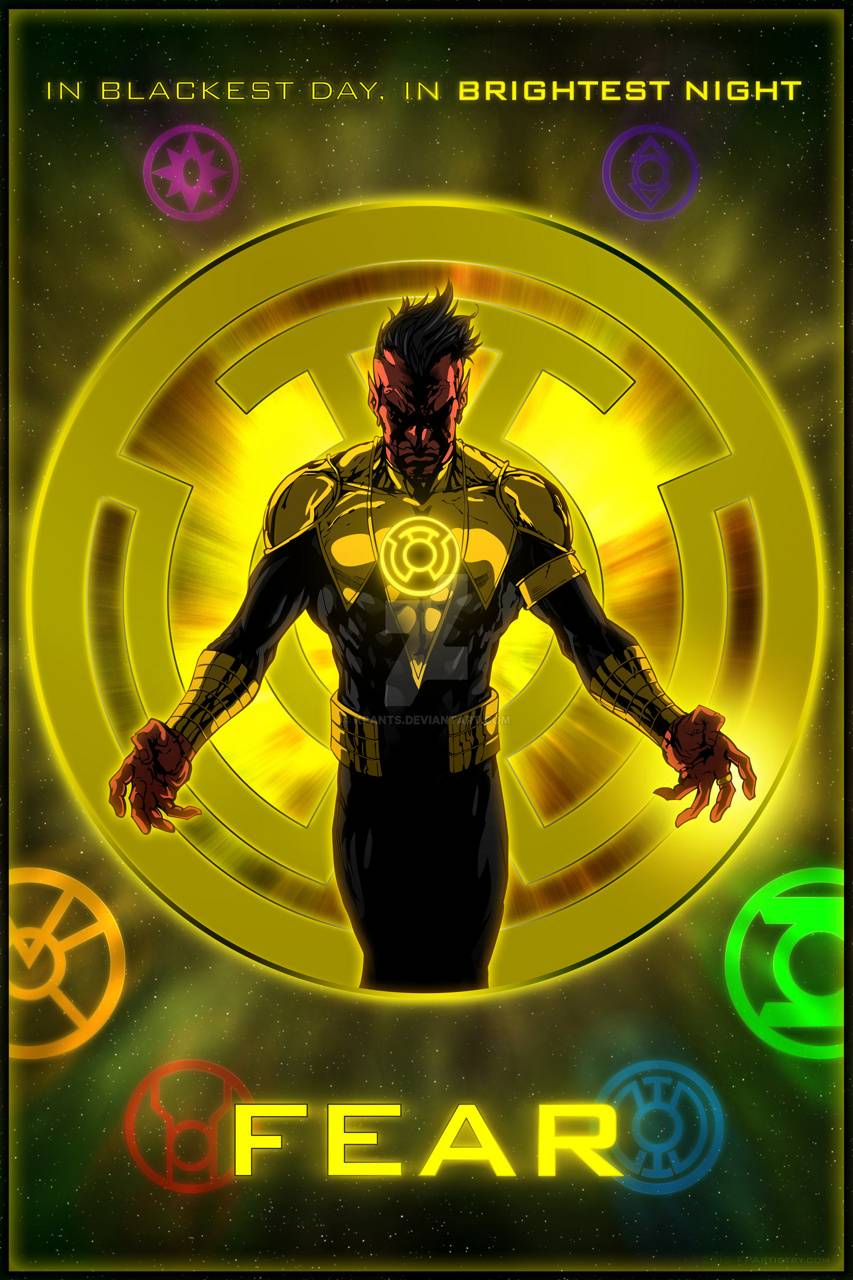 Yellow Lantern Wallpaper