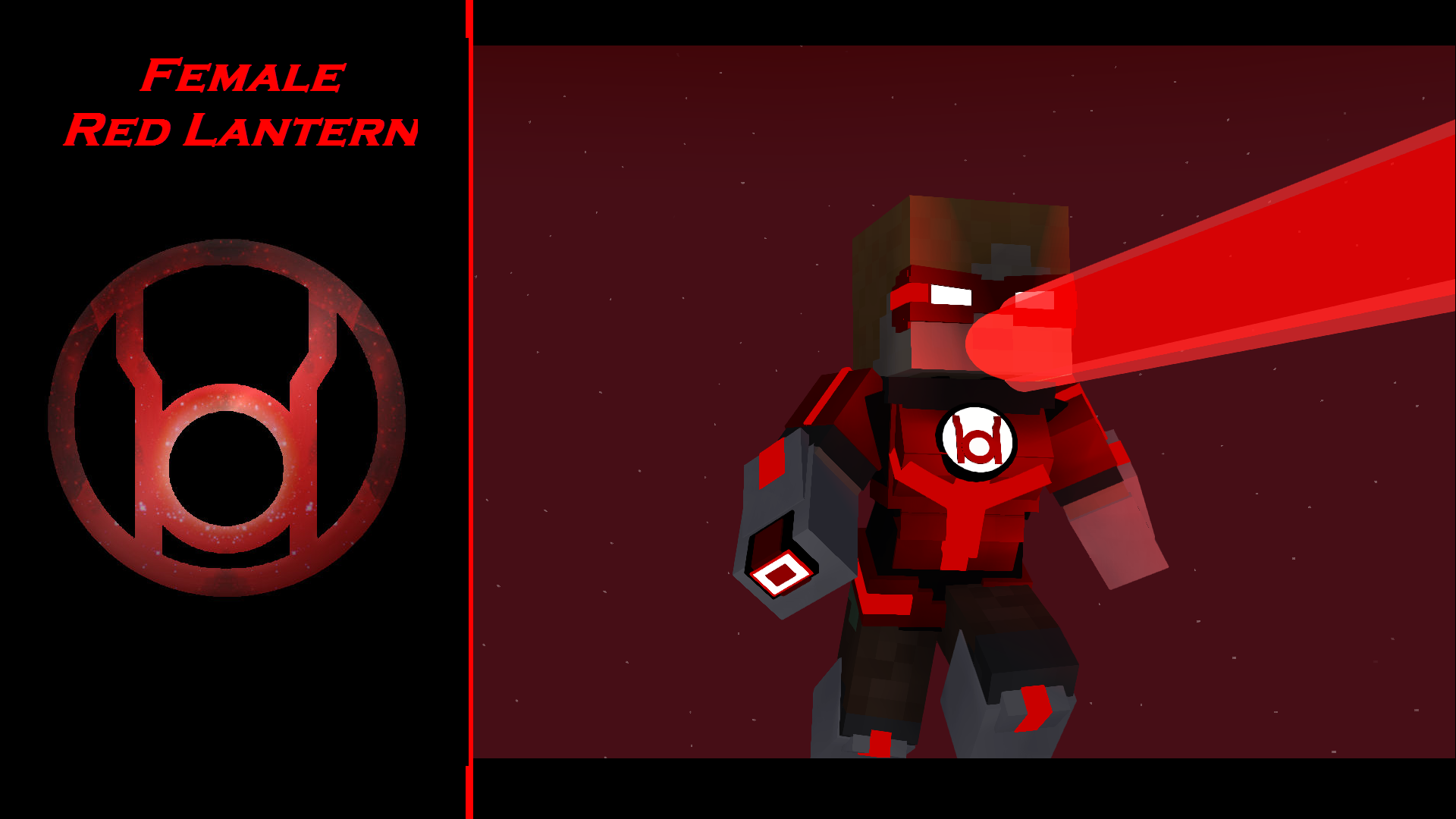 Red Lantern Female Costume (rage) RIG Download Imator Forums