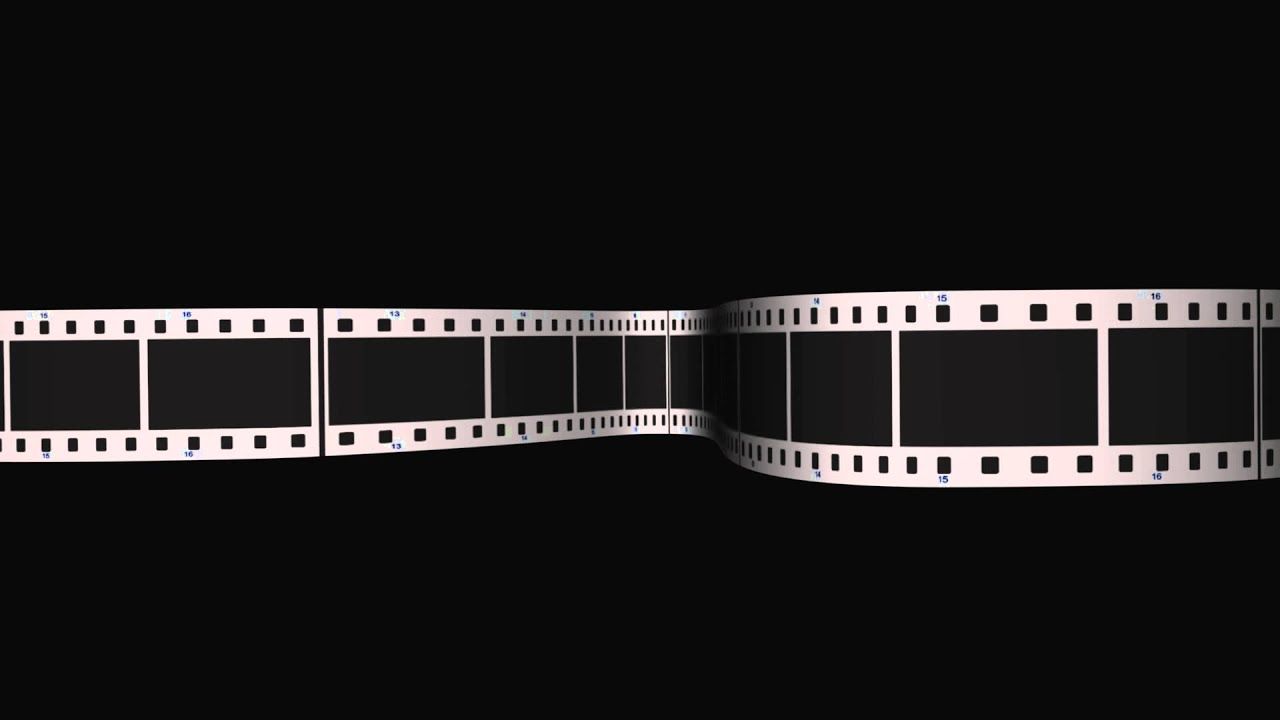 Film Reel Black Background HD Wallpaper