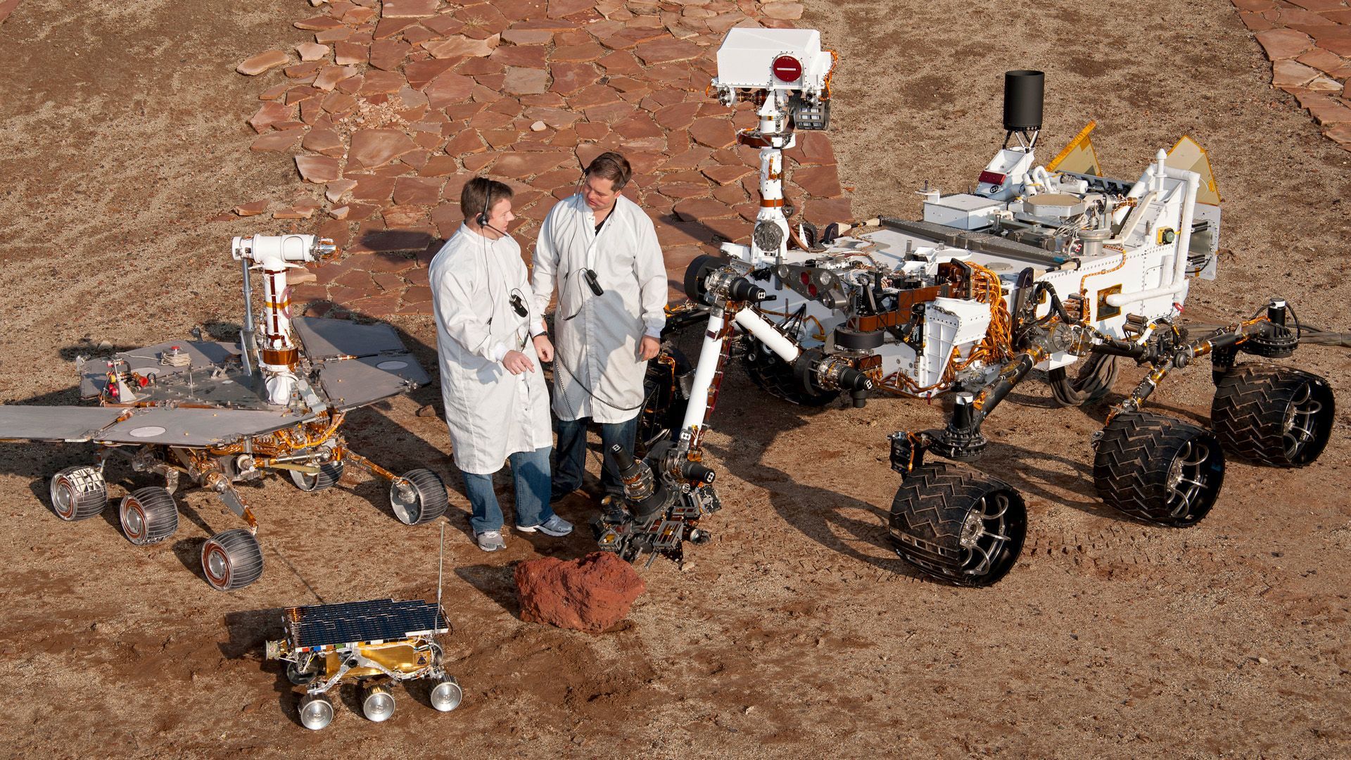 Size comparison between Curiosity rover and previous mars rovers • /r/ wallpaper. Curiosity rover, Mars science laboratory, Astronomy