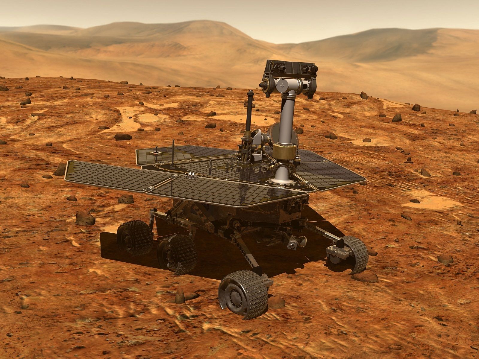 Opportunity Mars Rover Sets Off Earth Distance Record