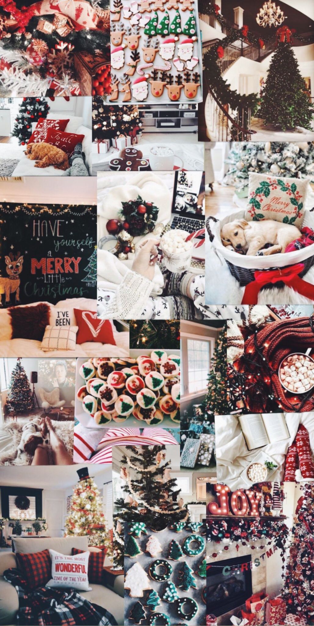 Aesthetic Pinterest Christmas Wallpapers - Wallpaper Cave