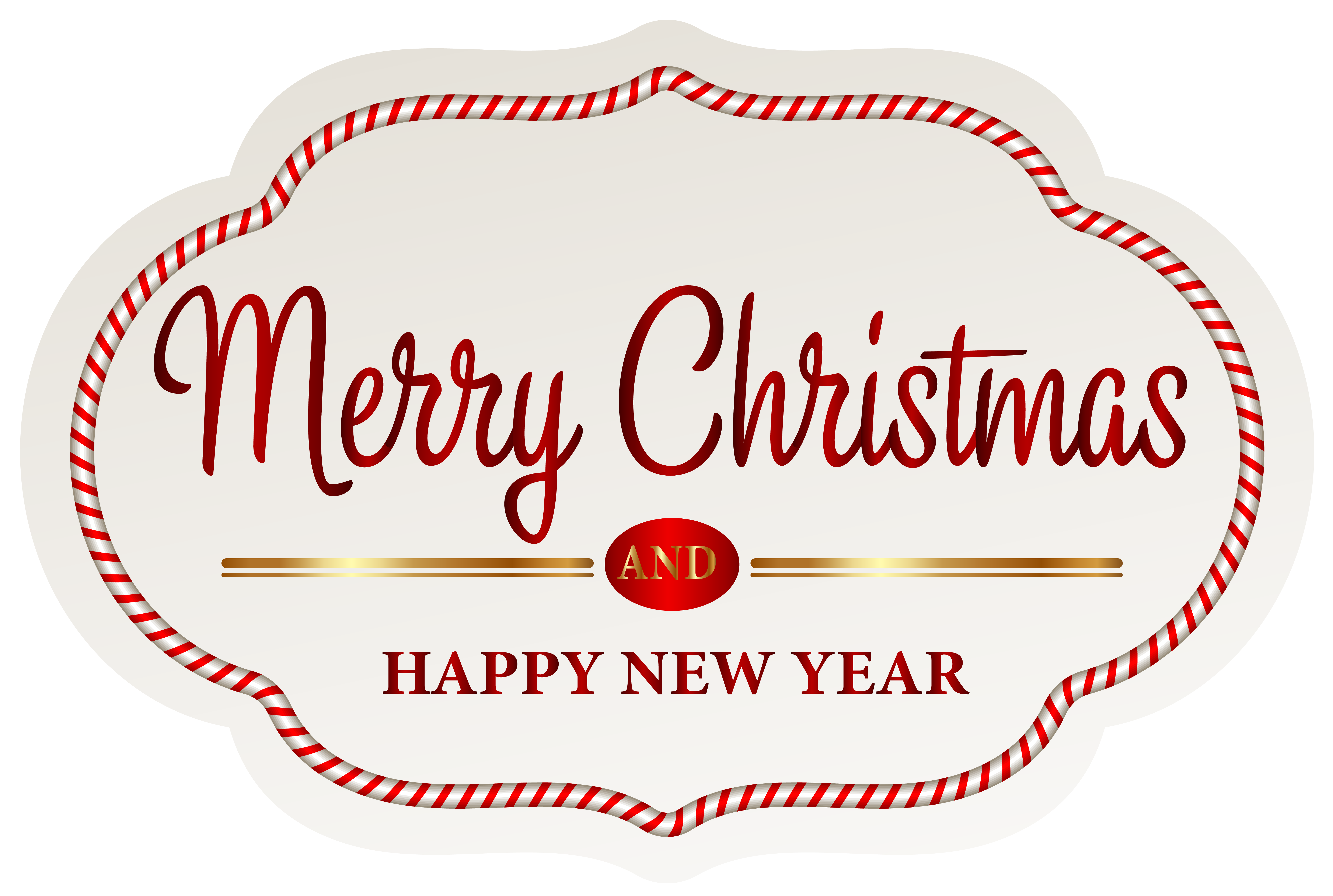 Merry Christmas Label PNG Clipart Image Quality Image And Transparent PNG Free Clipart