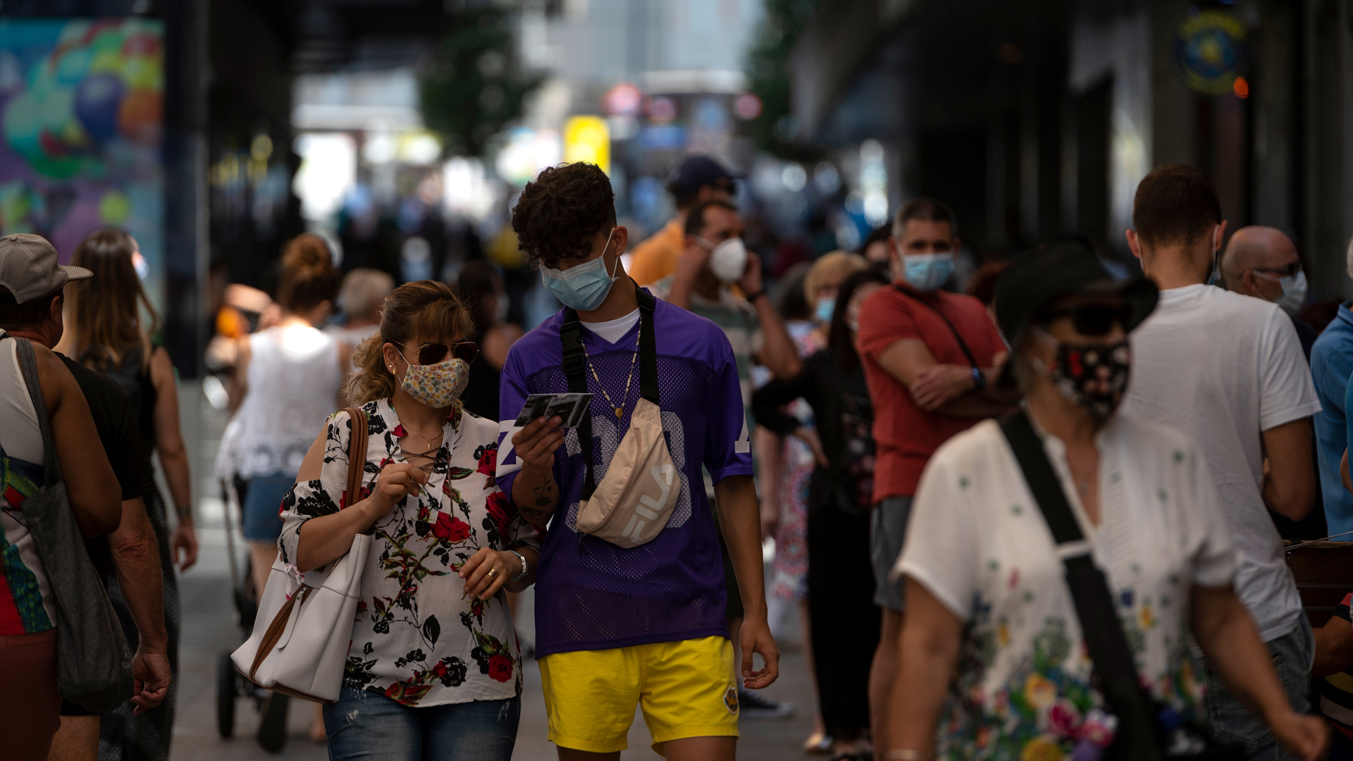 Madrid Makes Face Masks Compulsory Amid Fears Of COVID 19 Second Wave