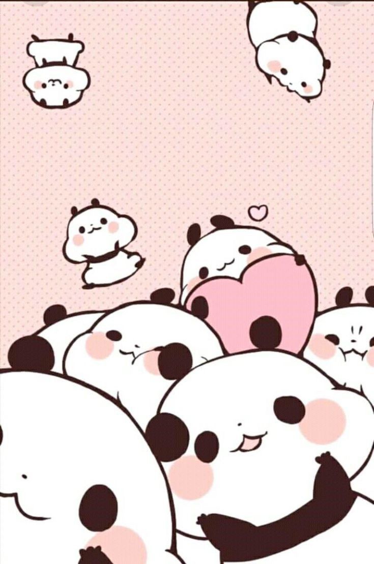 Kawaii Stuff. Cute panda wallpaper, Cute wallpaper, Panda wallpaper