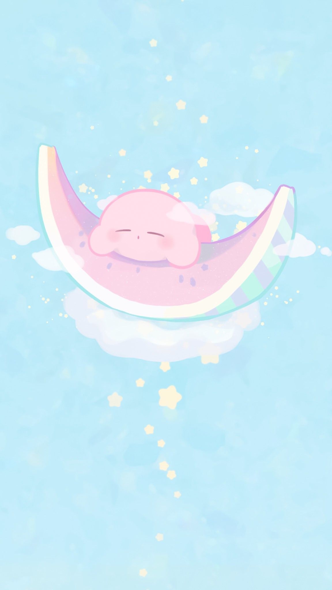 Kirby BG. Kawaii wallpaper, Kawaii background, Cute cartoon wallpaper