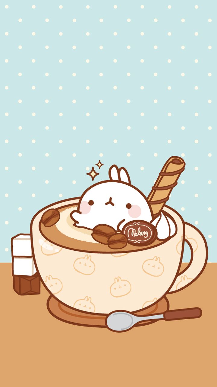 Coffee Art / Coffee Shop Stuff. Cute cartoon wallpaper, Kawaii drawings, Cute kawaii drawings