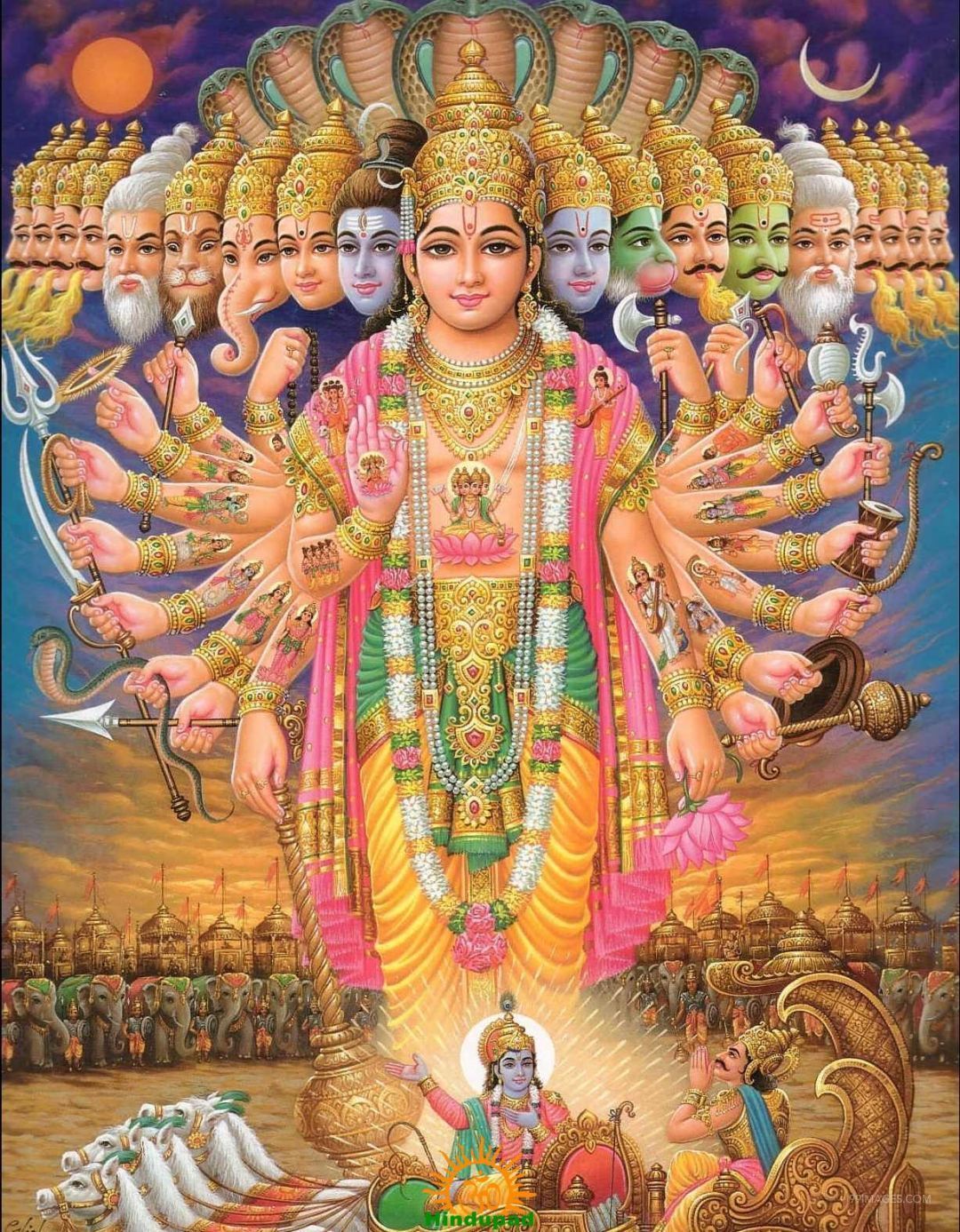 Lord Vishnu HD Image (1080p) (1080x1387) (2020)