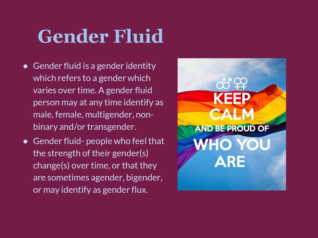 Understanding Gender Fluid, Gender Queer