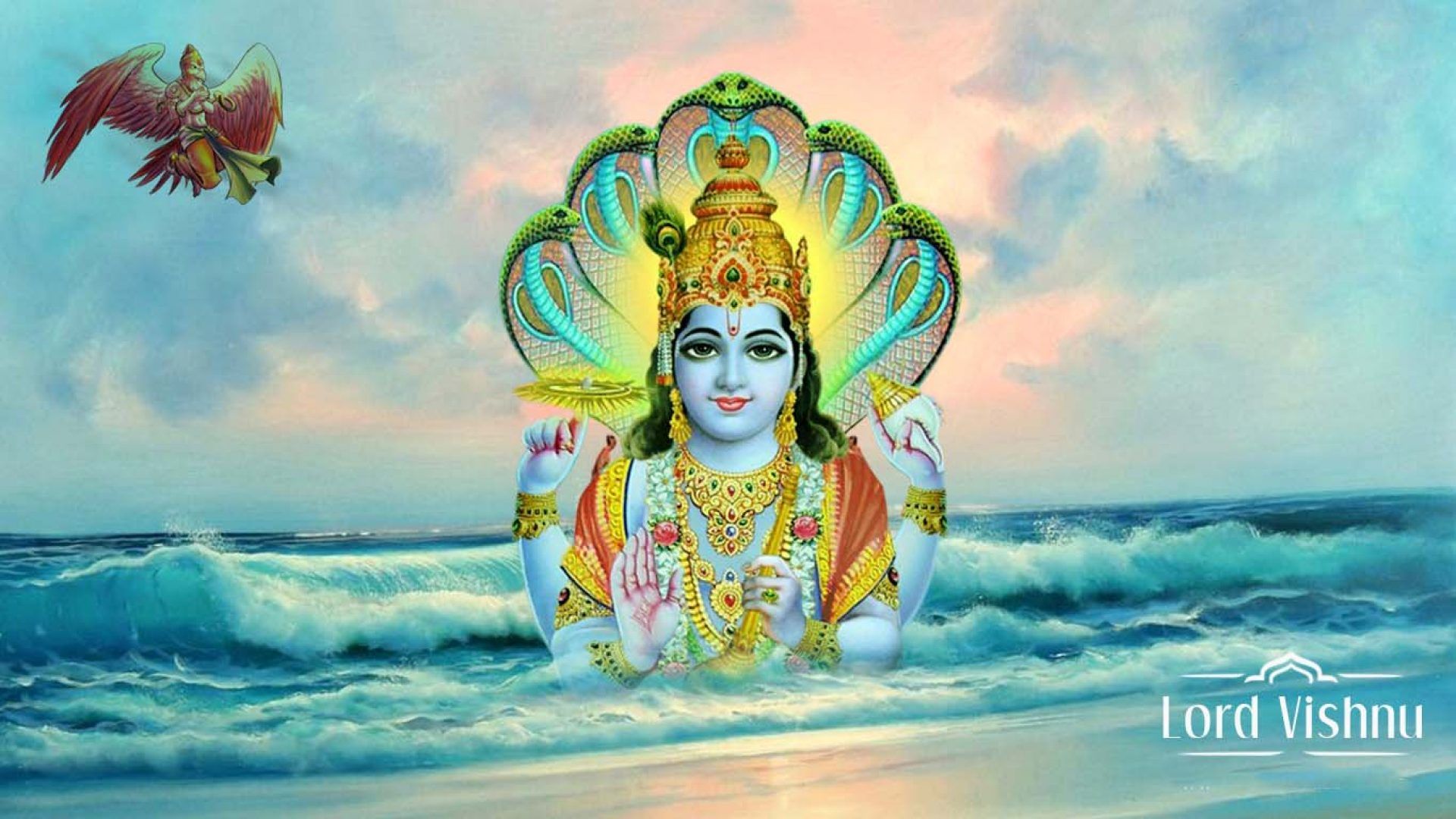 Full HD Lord Vishnu HD HD Wallpaper