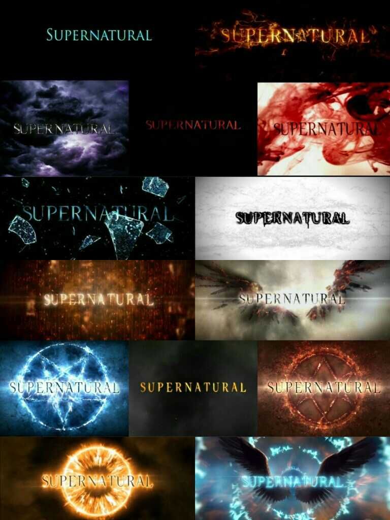 SPN opening title is everything