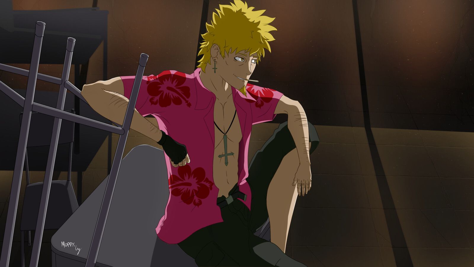 Oshino Meme, Hugo Pouchain